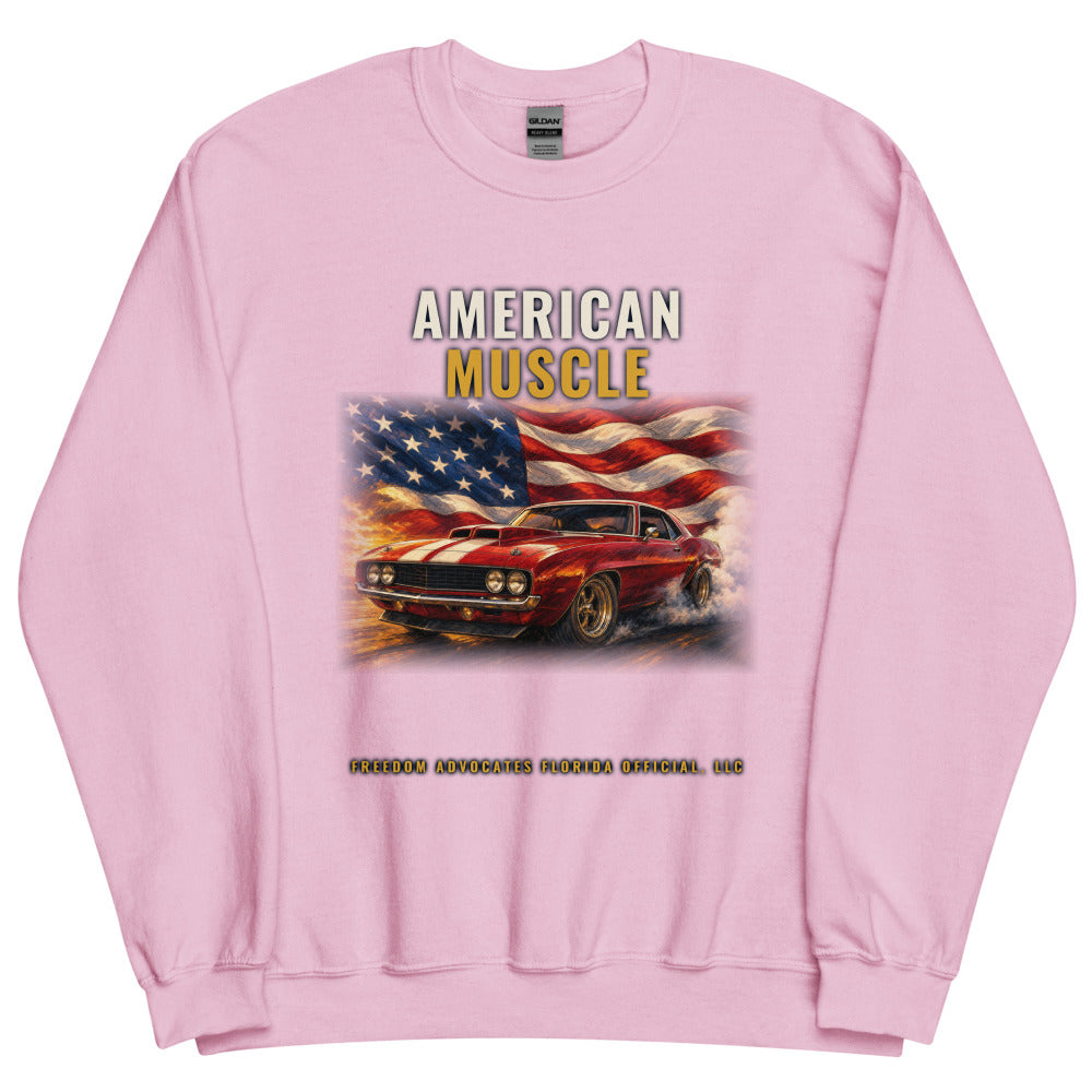 Sweatshirt in Light Pink flat