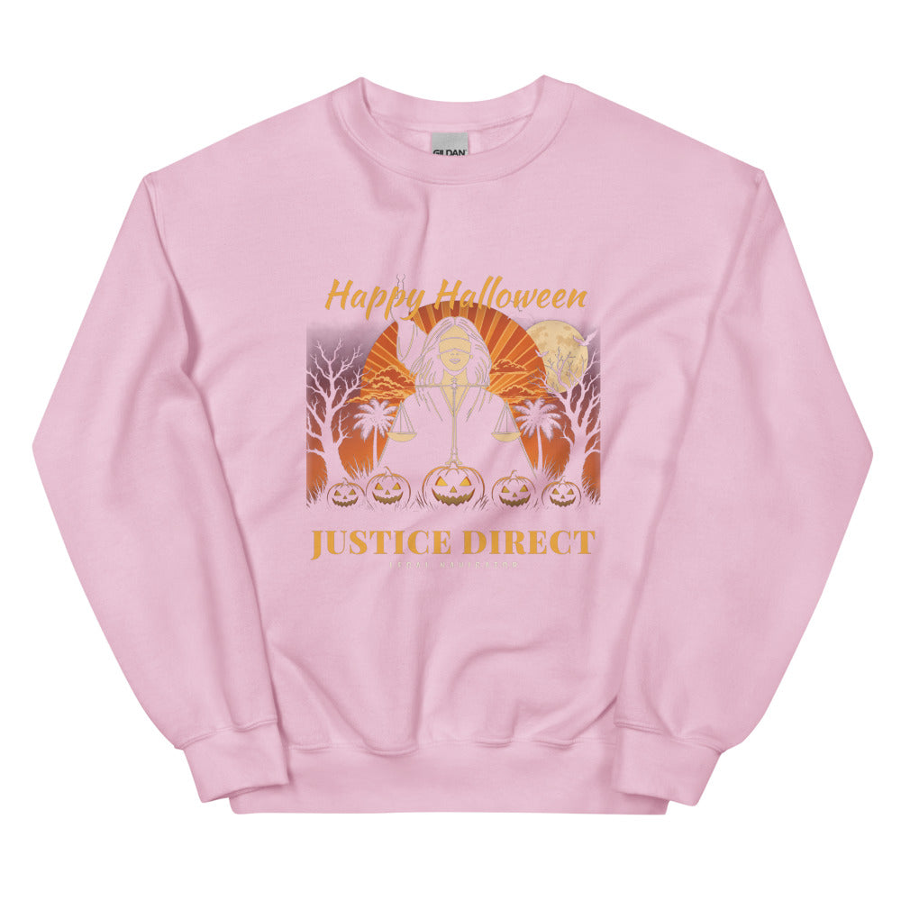 Sweatshirt in Light Pink flat