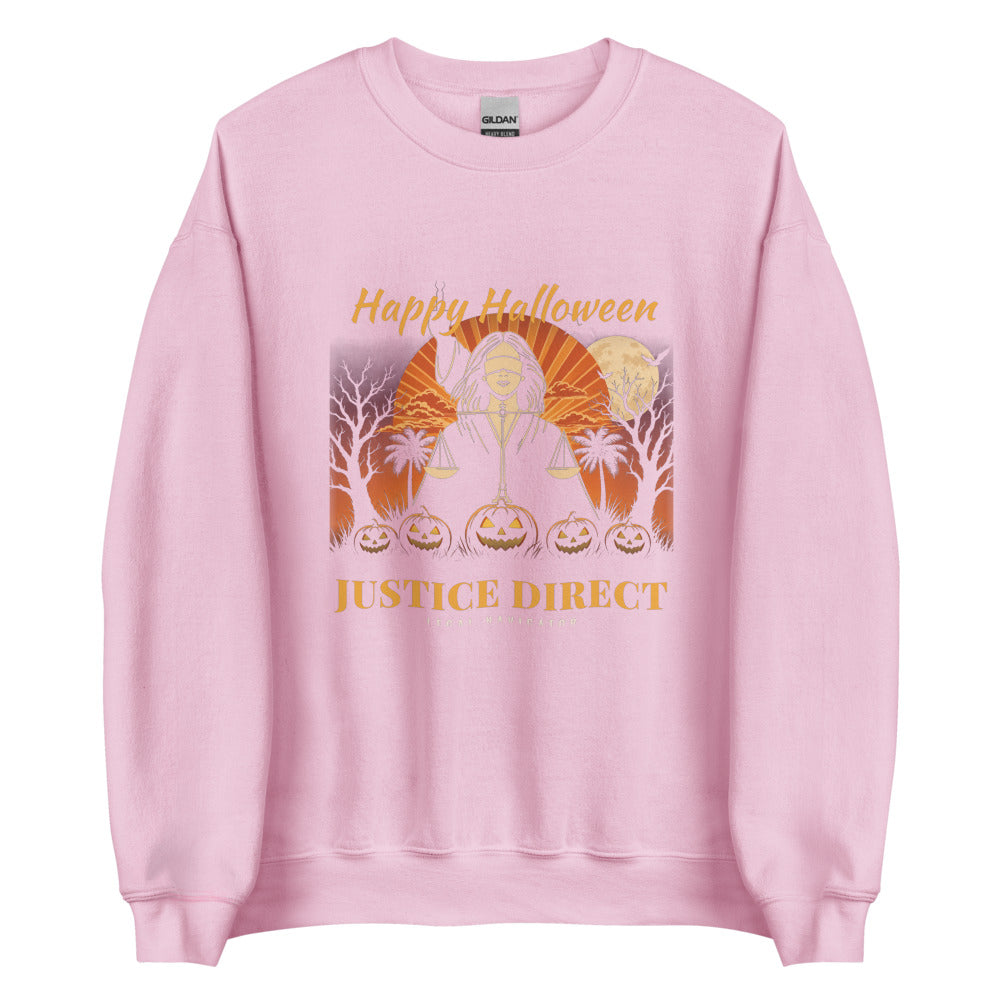Sweatshirt in Light Pink flat