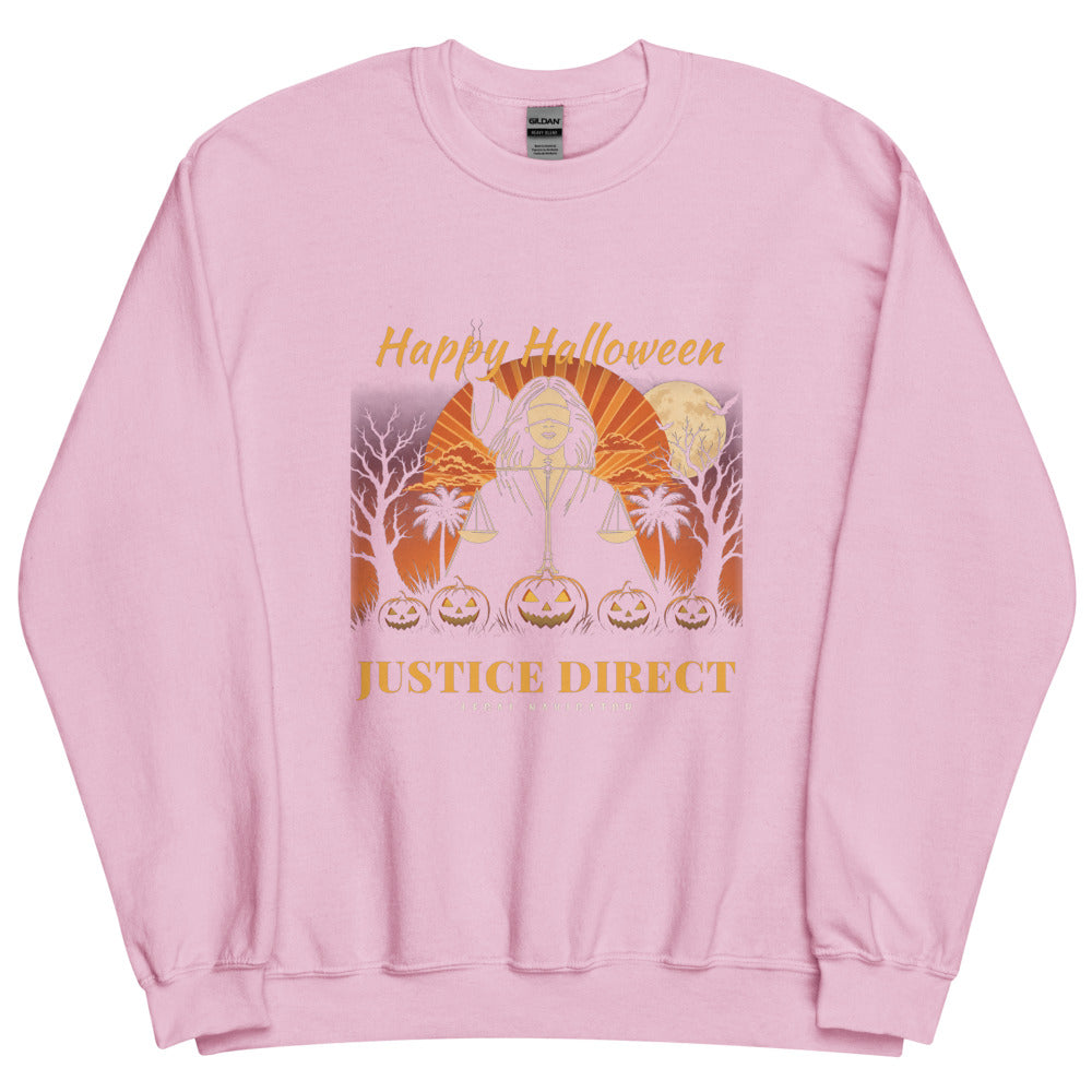Sweatshirt in Light Pink flat