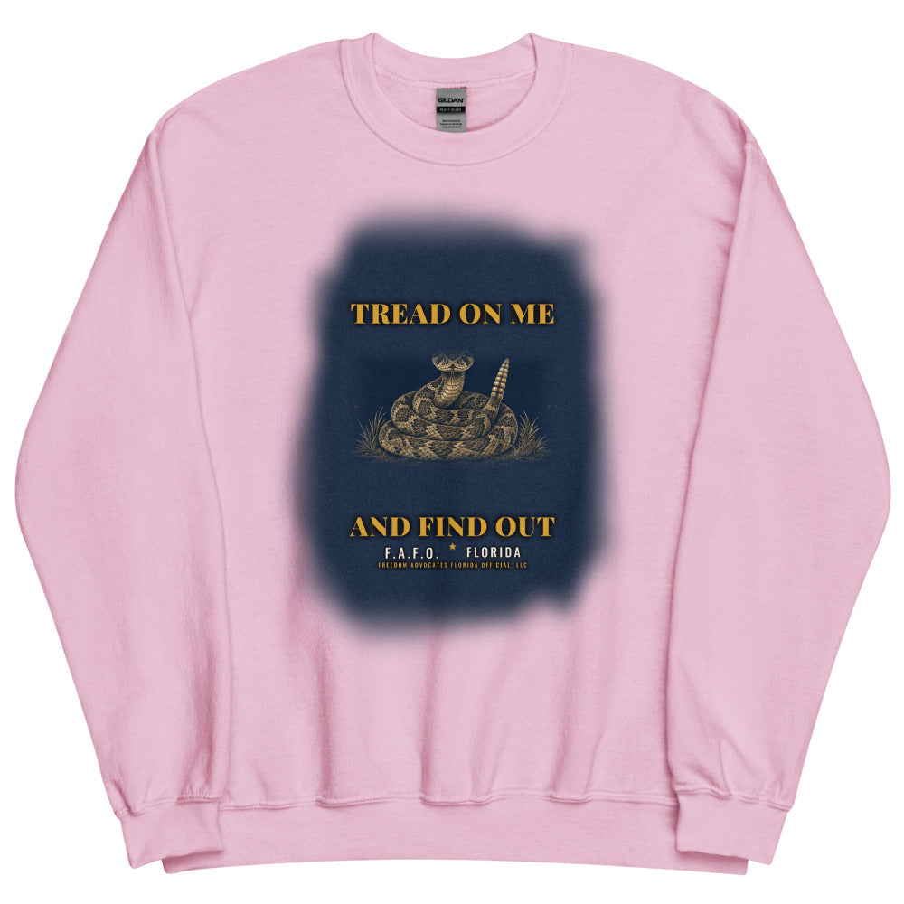 Sweatshirt in Light Pink flat