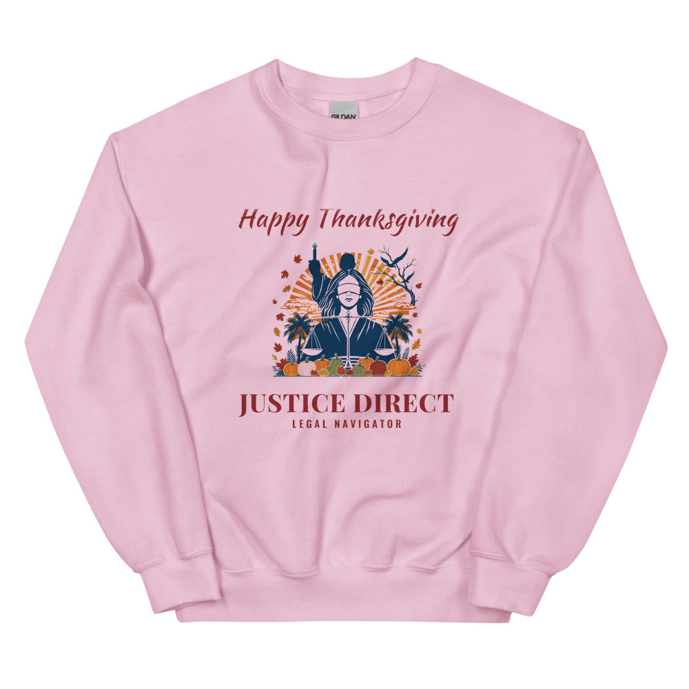 Sweatshirt in Light Pink flat