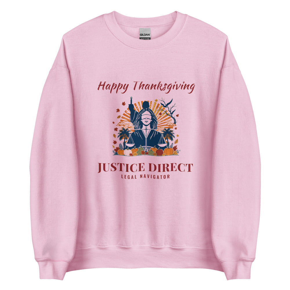 Sweatshirt in Light Pink flat