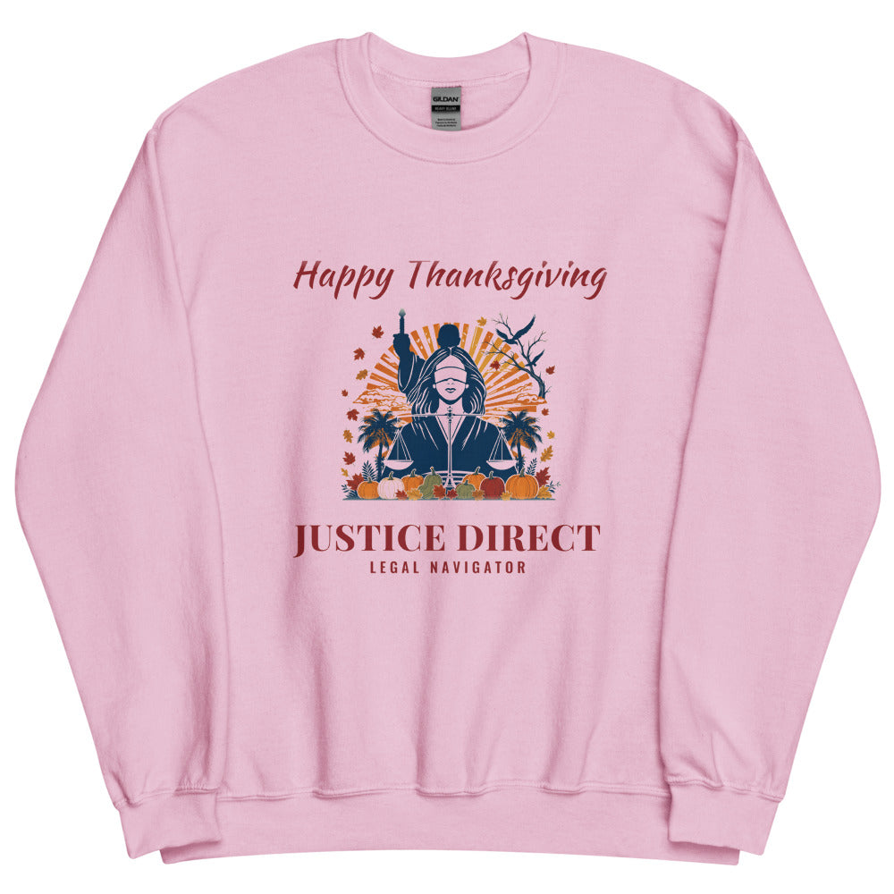 Sweatshirt in Light Pink flat
