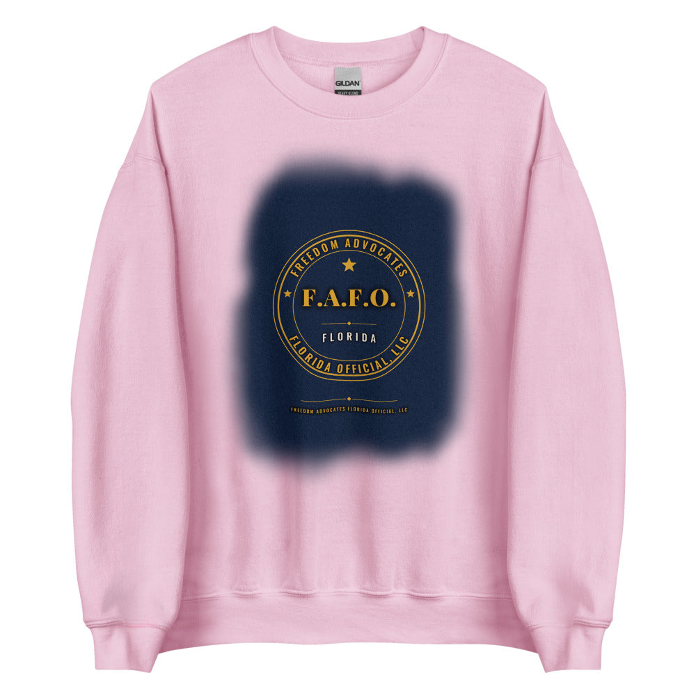 Sweatshirt in Light Pink flat