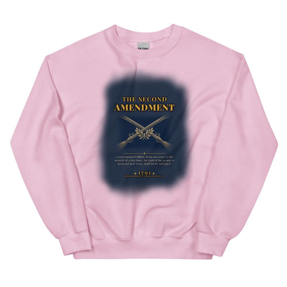 Sweatshirt in Light Pink flat
