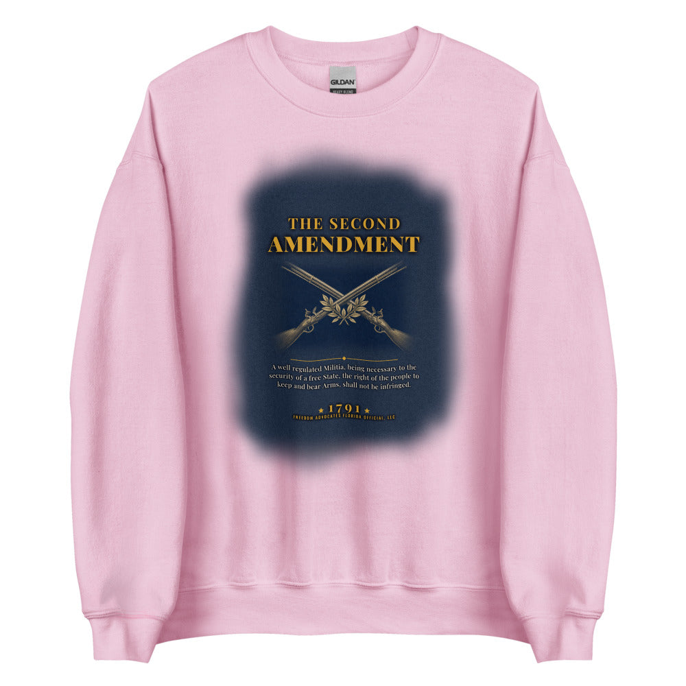 Sweatshirt in Light Pink flat