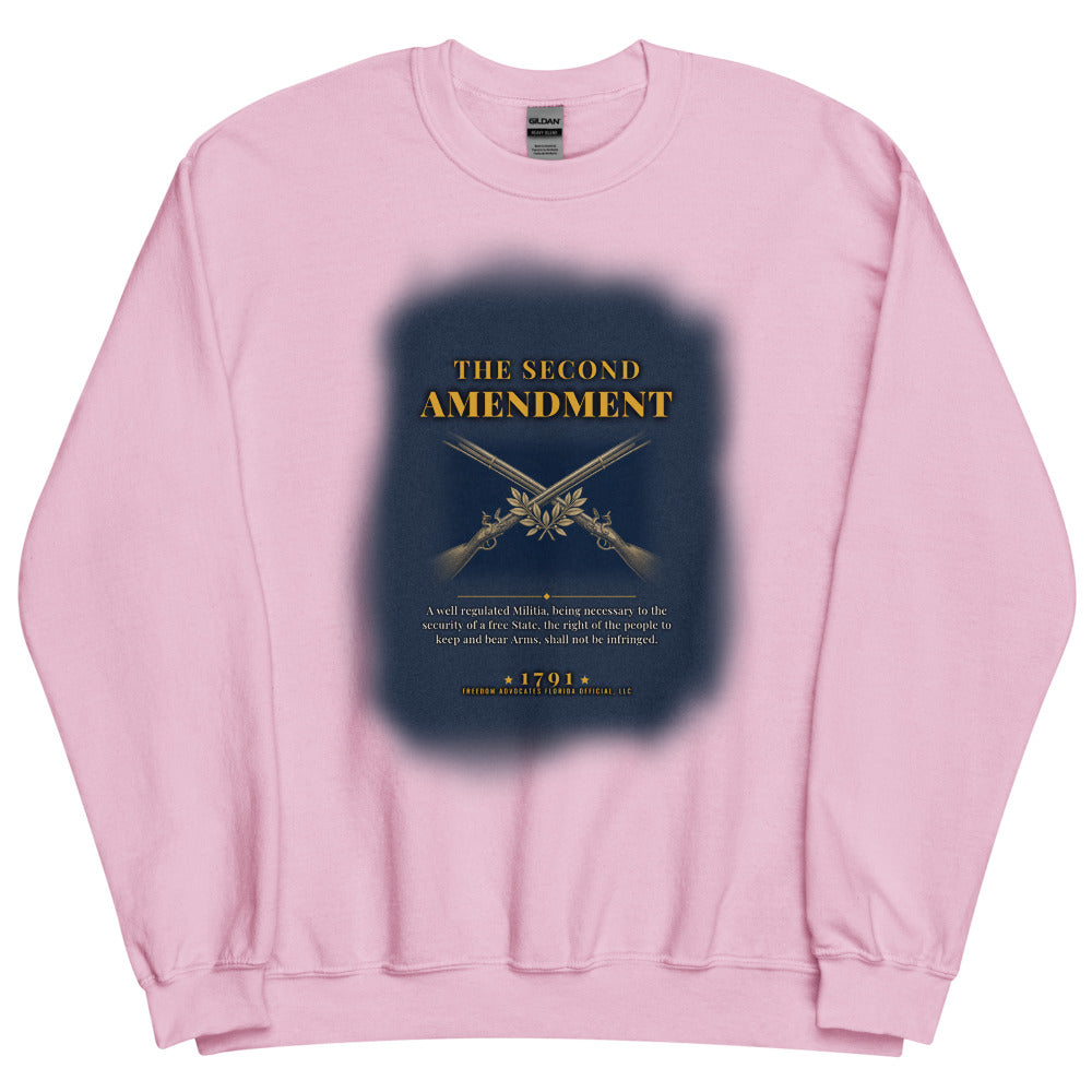 Sweatshirt in Light Pink flat