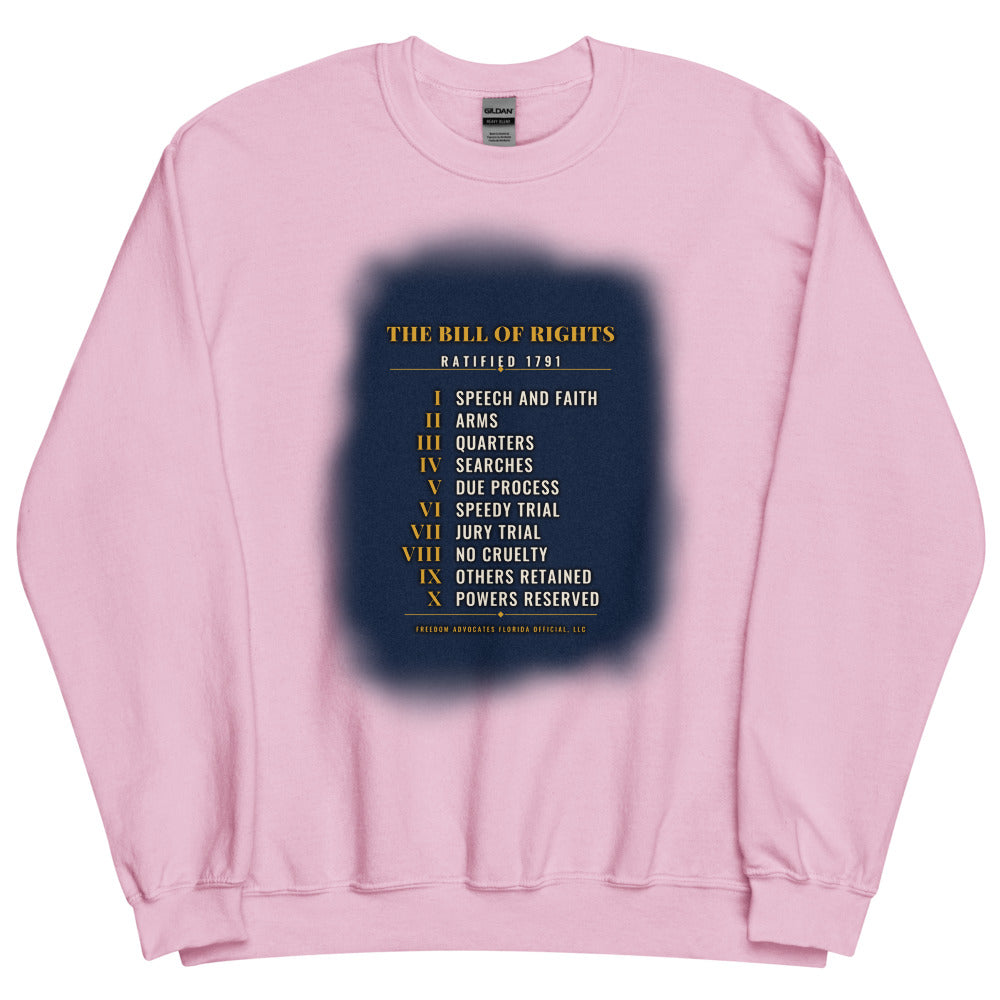 Sweatshirt in Light Pink flat