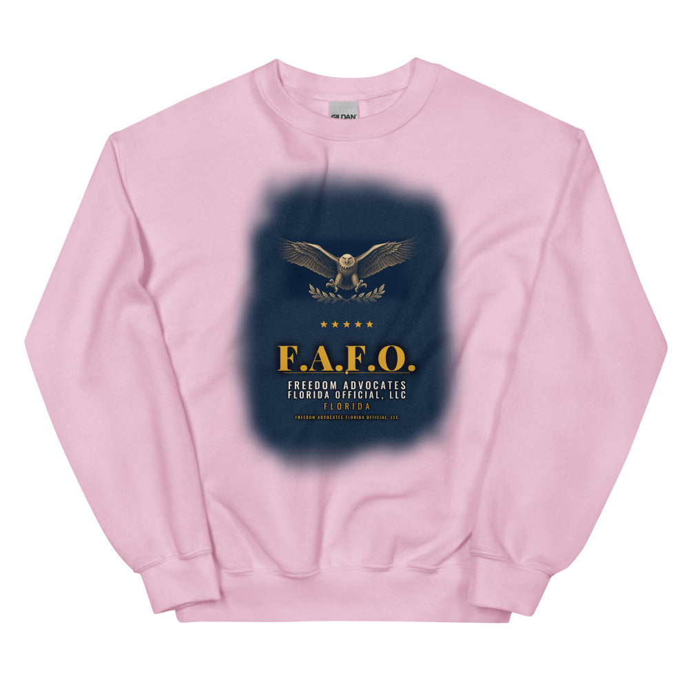 Sweatshirt in Light Pink flat
