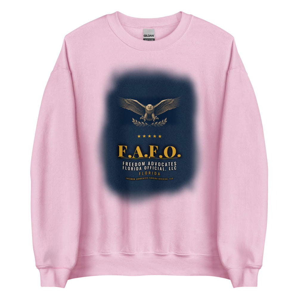 Sweatshirt in Light Pink flat