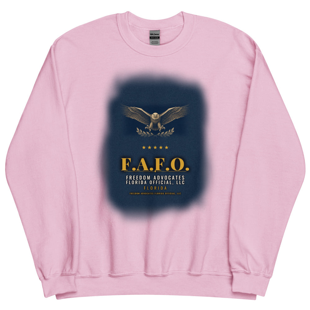 Sweatshirt in Light Pink flat
