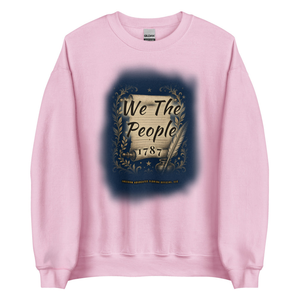 Sweatshirt in Light Pink flat