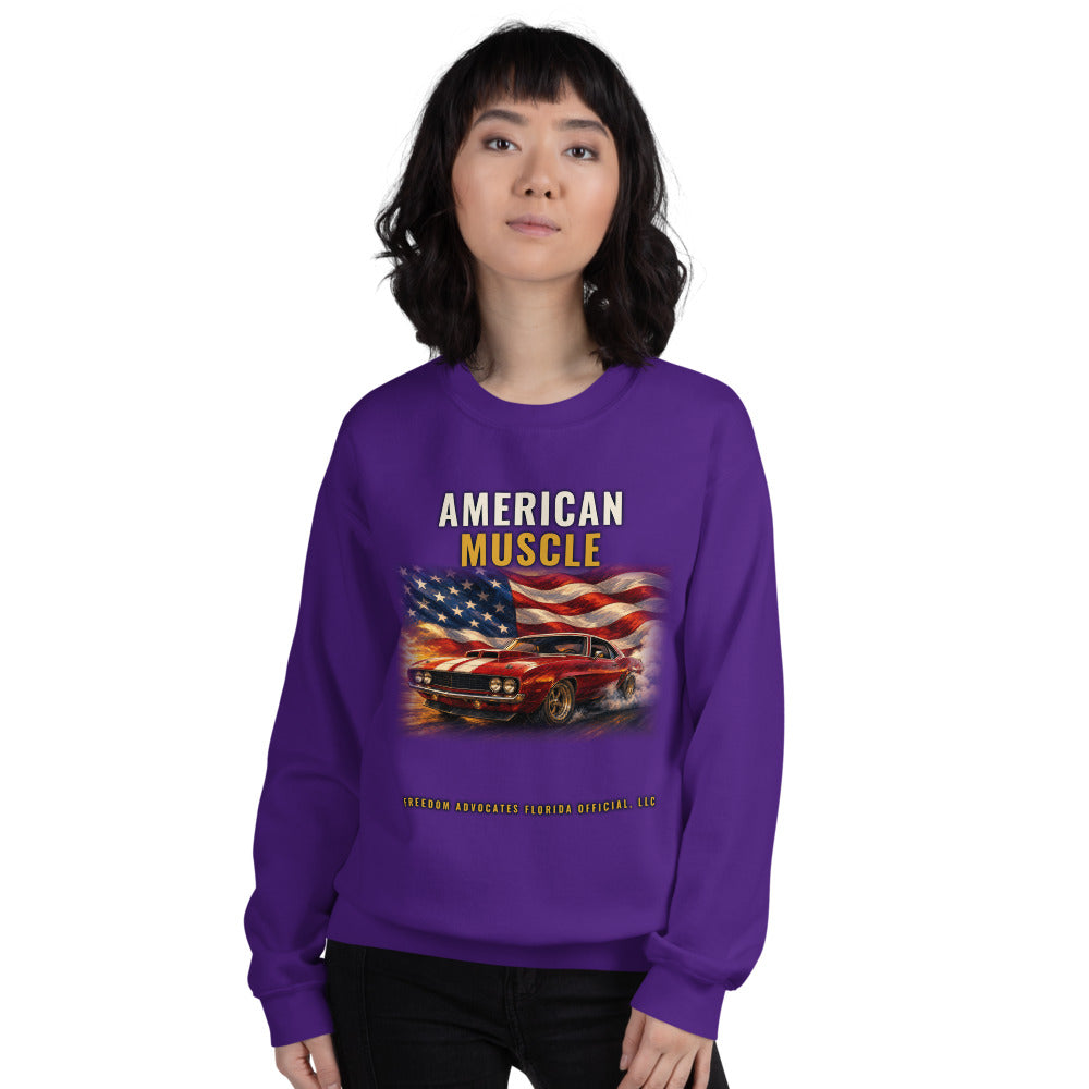 Sweatshirt in Purple
