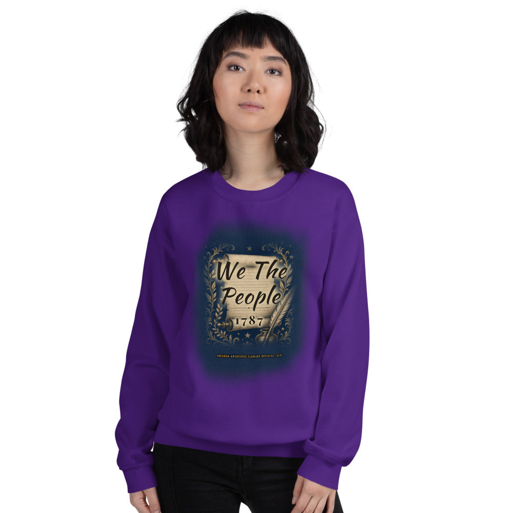 Sweatshirt in Purple