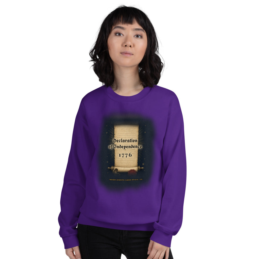 Sweatshirt in Purple