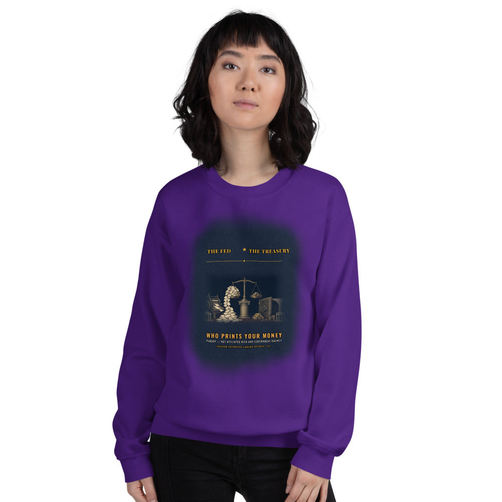 Sweatshirt in Purple