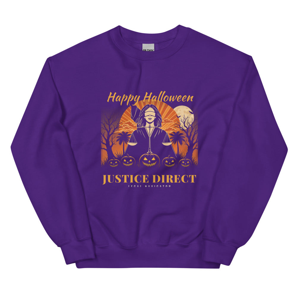 Sweatshirt in Purple flat