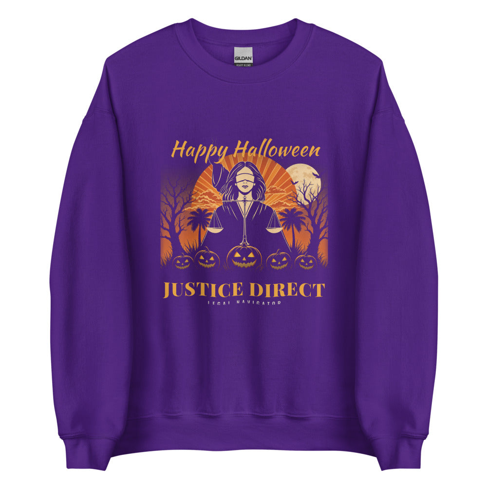 Sweatshirt in Purple flat
