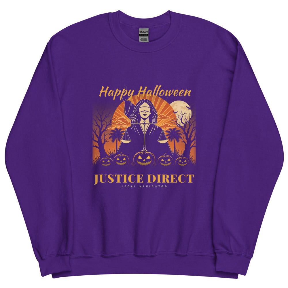 Sweatshirt in Purple flat