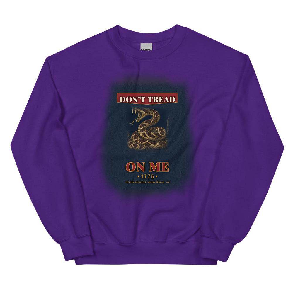Sweatshirt in Purple flat