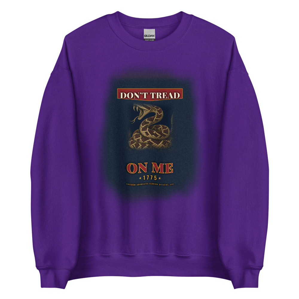 Sweatshirt in Purple flat