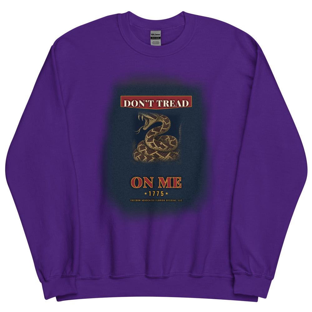 Sweatshirt in Purple flat
