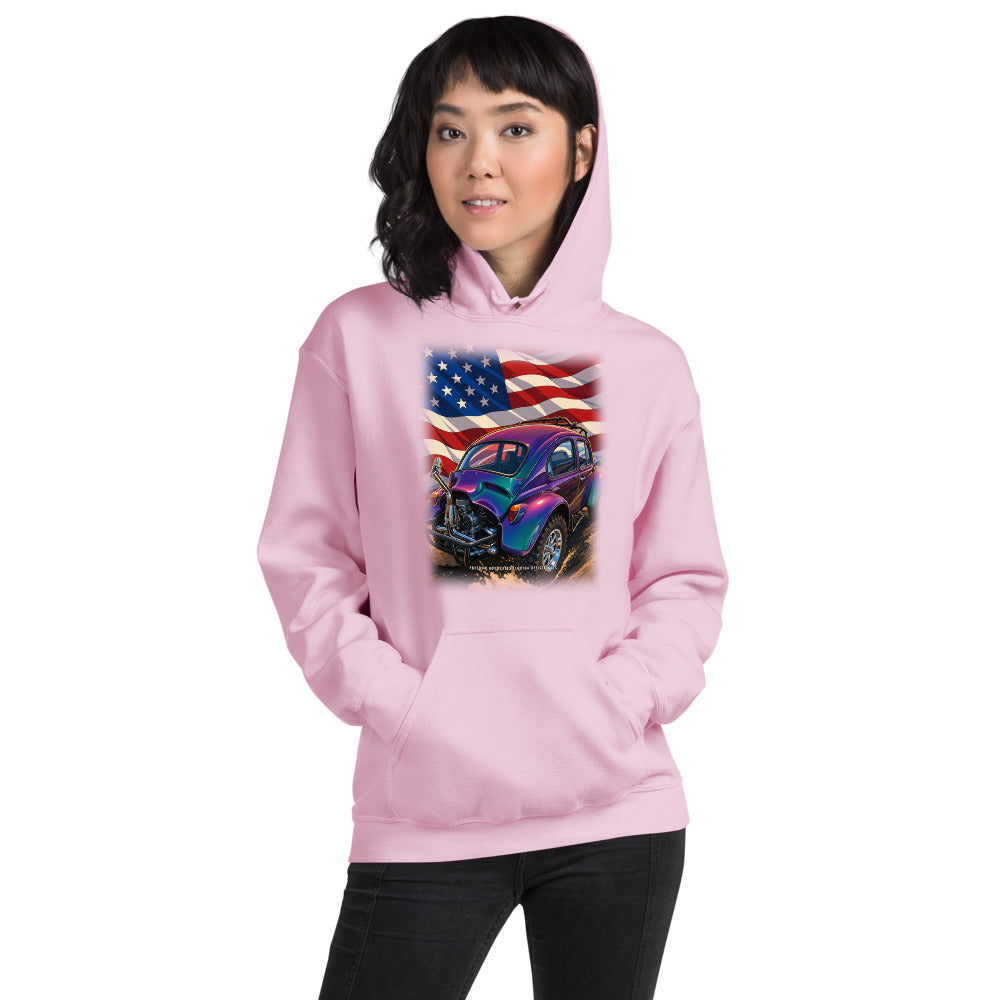 Hoodie in Light Pink