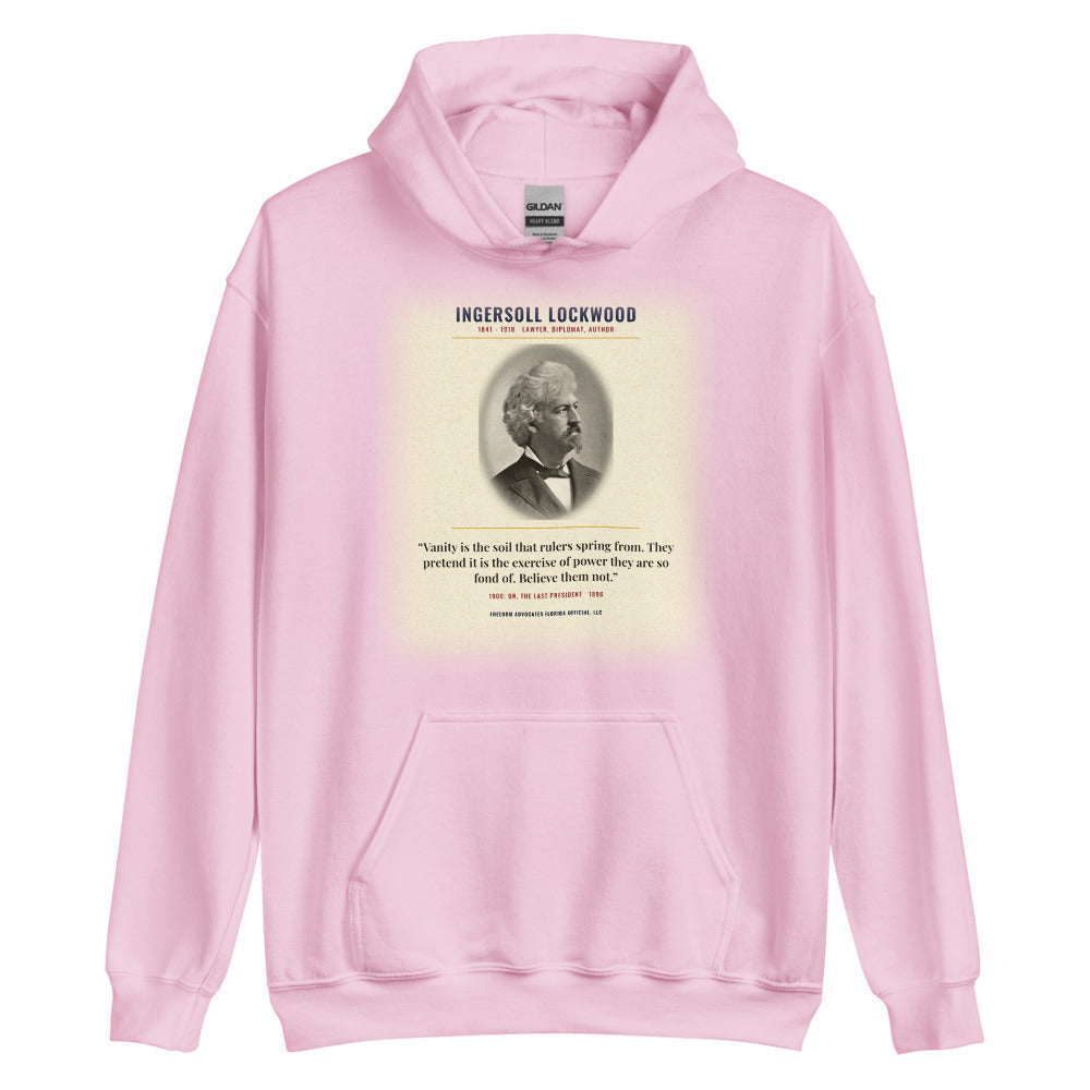Hoodie in Light Pink flat