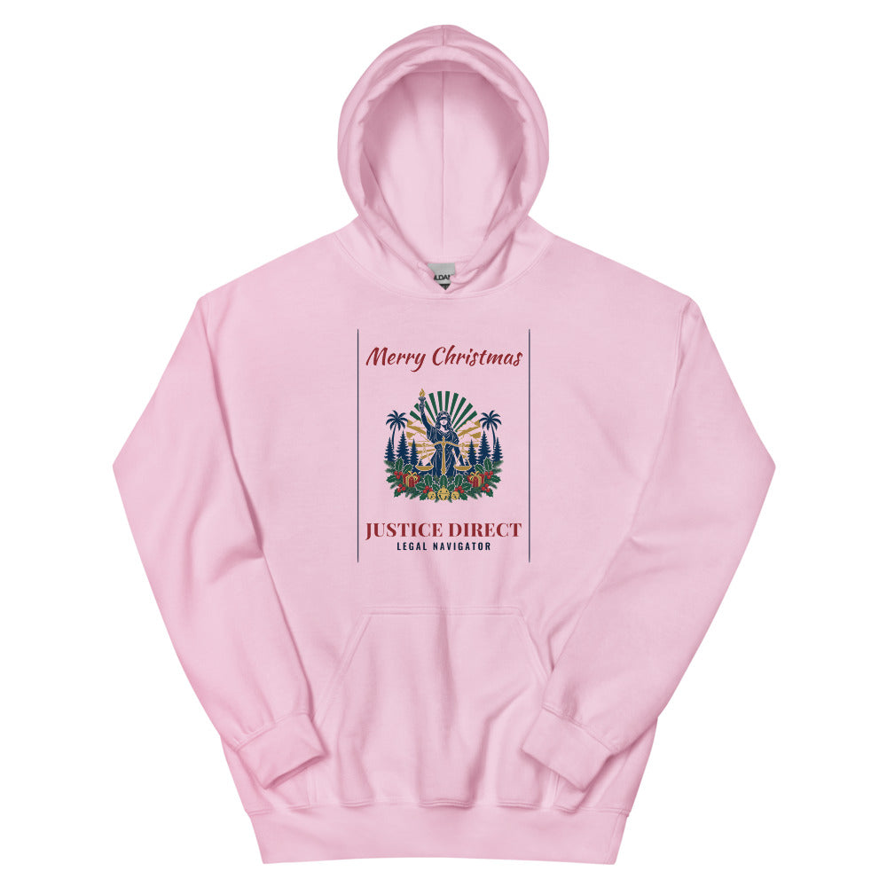 Hoodie in Light Pink flat