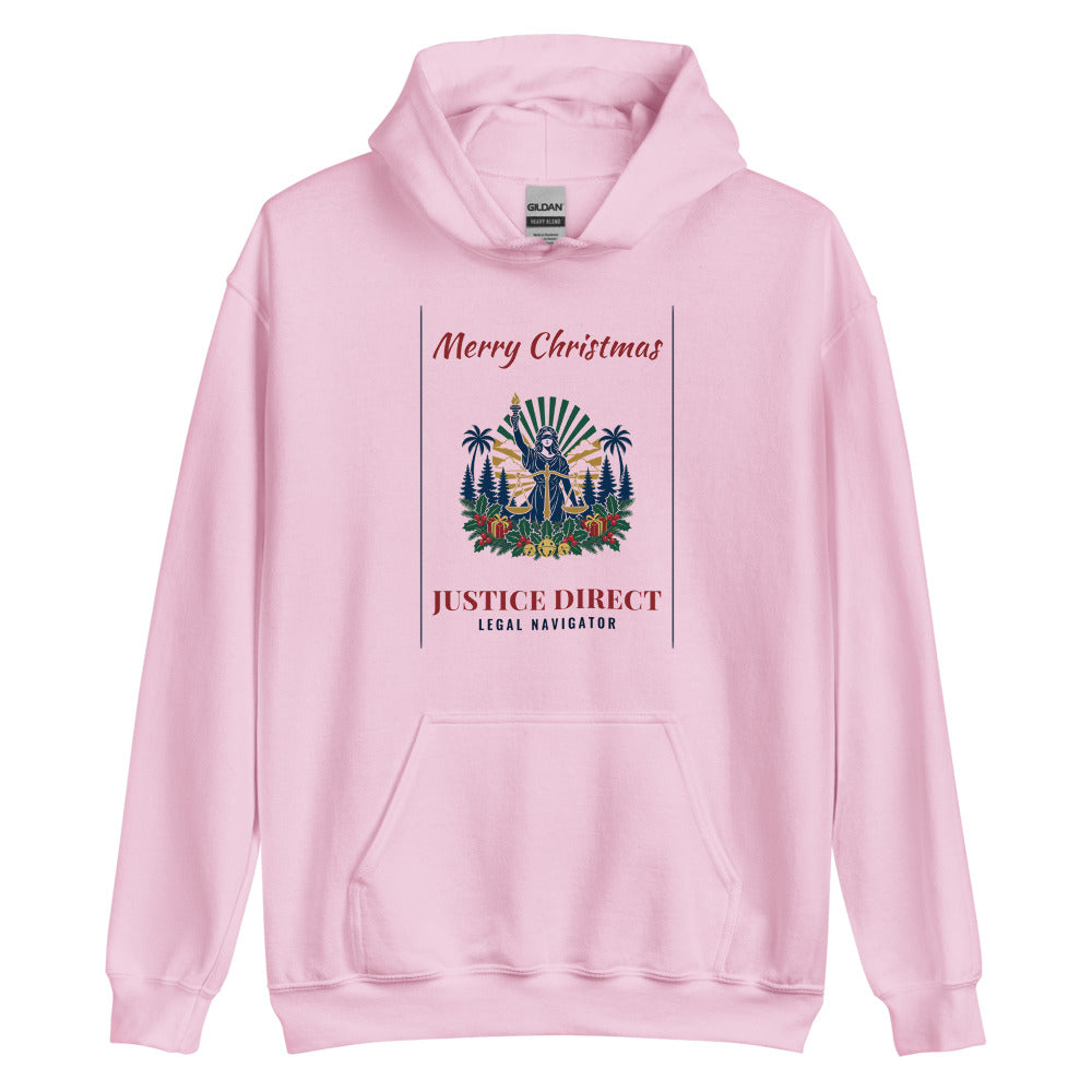 Hoodie in Light Pink flat