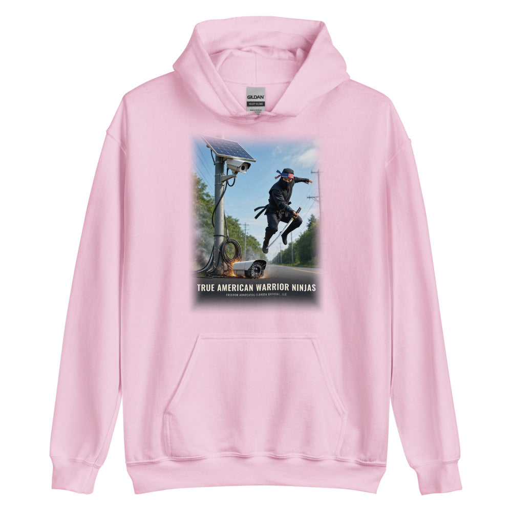 Hoodie in Light Pink flat