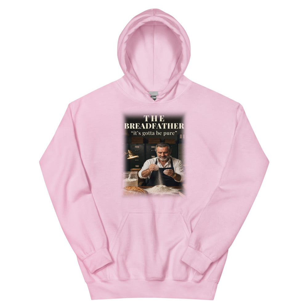 Hoodie in Light Pink flat