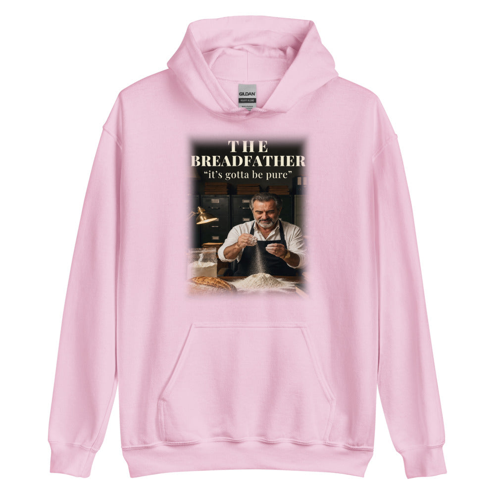Hoodie in Light Pink flat