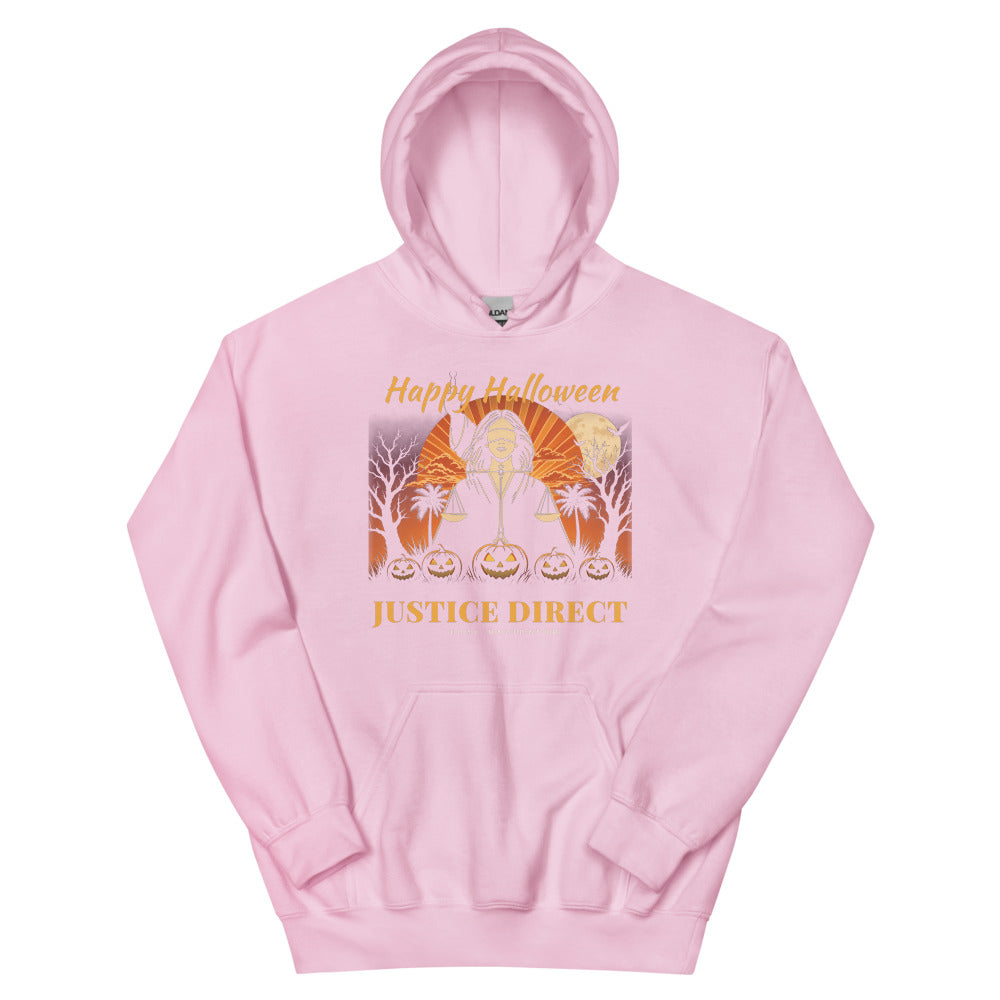 Hoodie in Light Pink flat