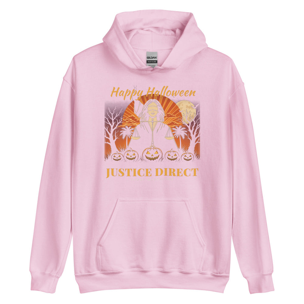 Hoodie in Light Pink flat