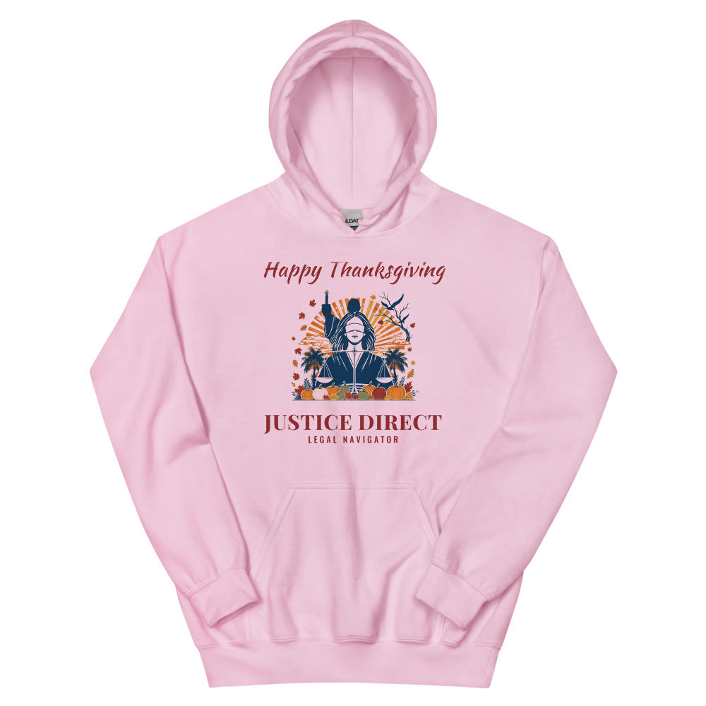 Hoodie in Light Pink flat