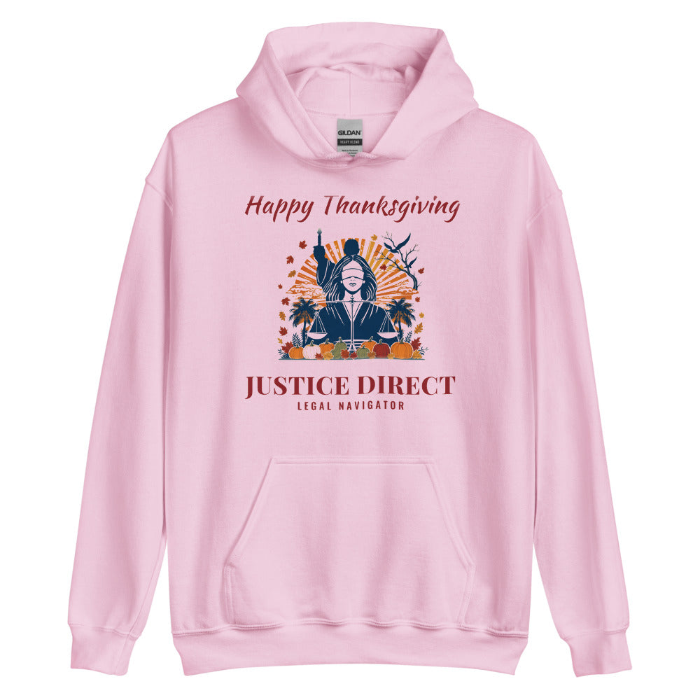 Hoodie in Light Pink flat