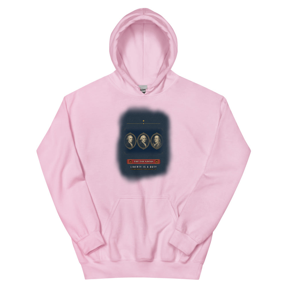 Hoodie in Light Pink flat