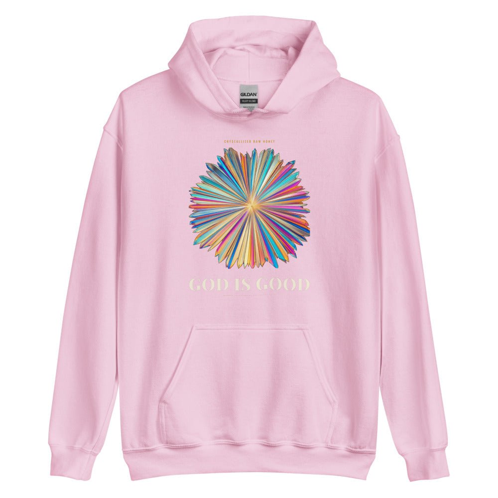 Hoodie in Light Pink flat
