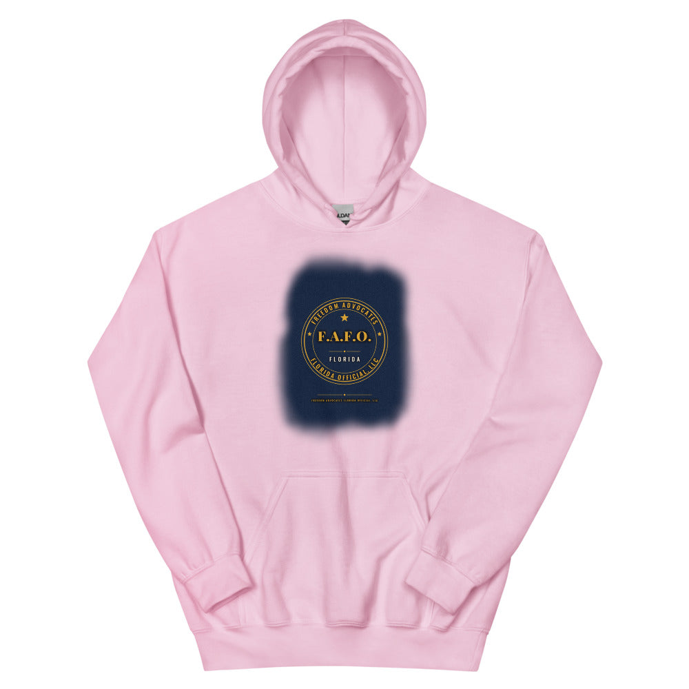 Hoodie in Light Pink flat