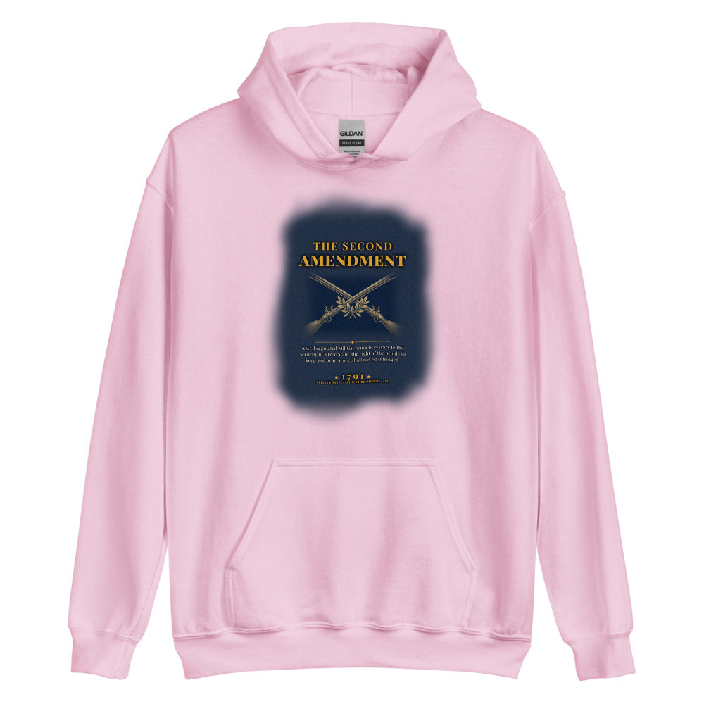 Hoodie in Light Pink flat