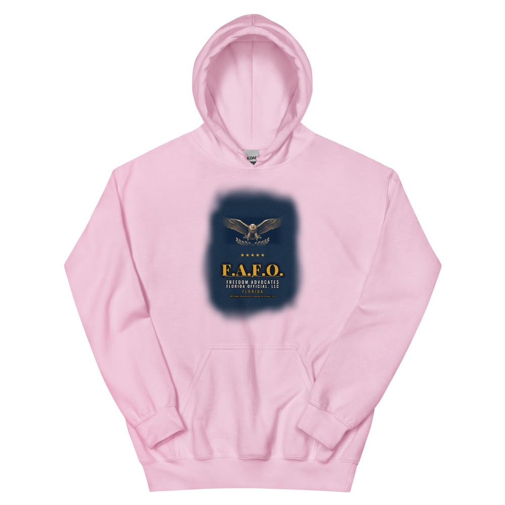 Hoodie in Light Pink flat