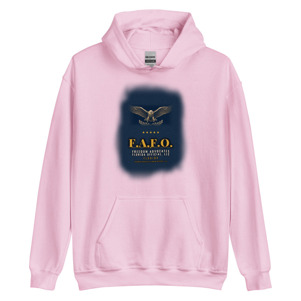 Hoodie in Light Pink flat