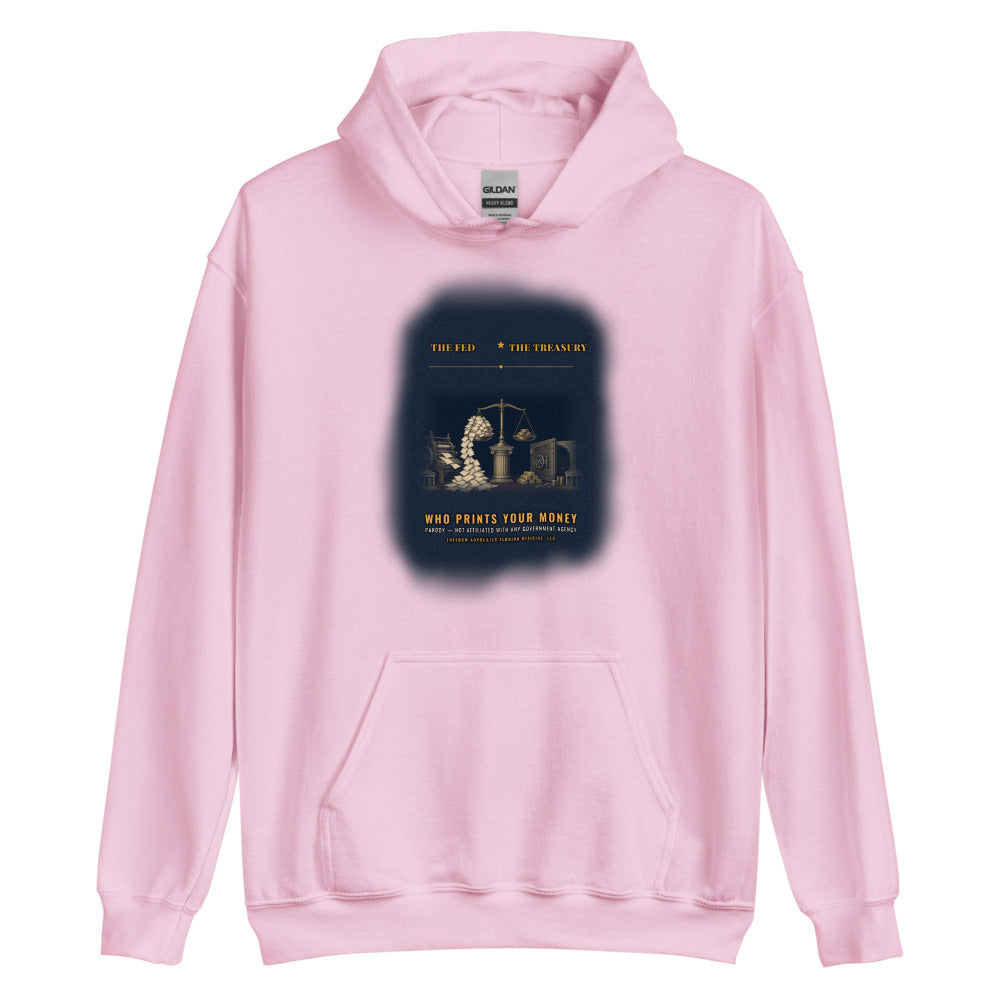 Hoodie in Light Pink flat