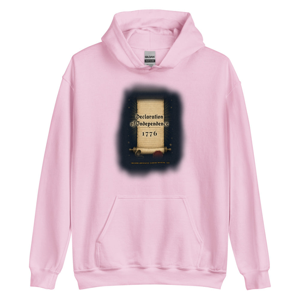 Hoodie in Light Pink flat