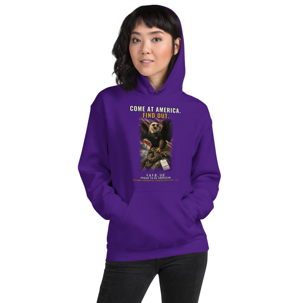Hoodie in Purple