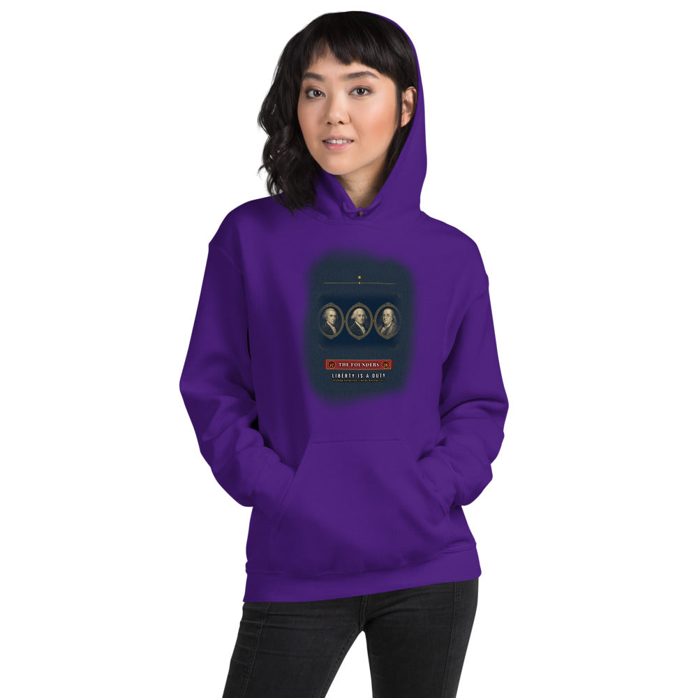 Hoodie in Purple