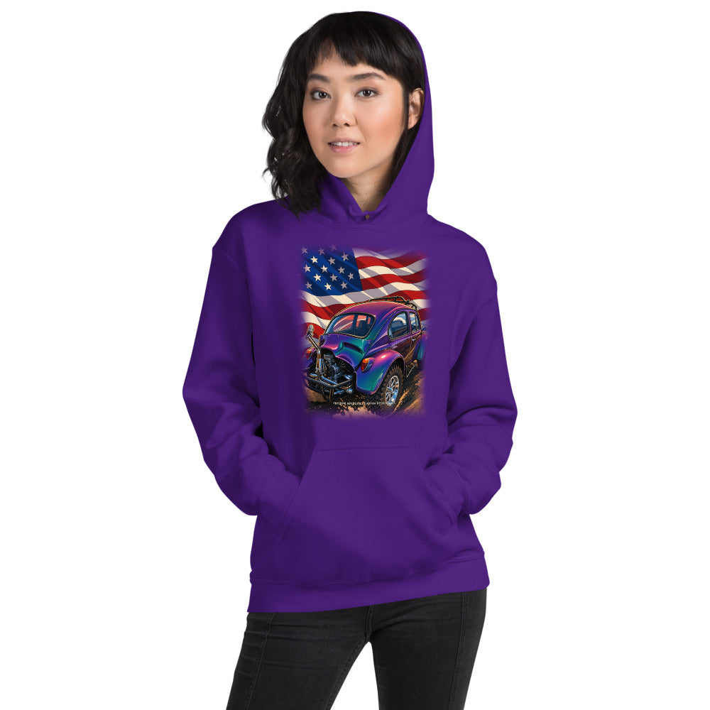 Hoodie in Purple