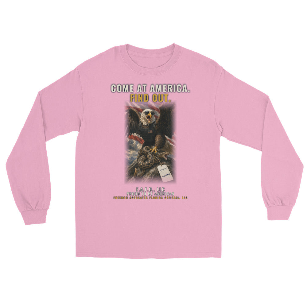 Long Sleeve Tee in Light Pink